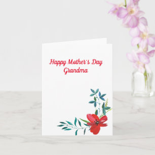 Happy Mother's Day Oma Karte
