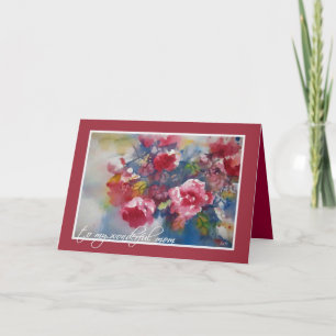 happy mother's day peonies karte