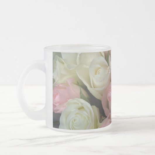 Happy Mother's Day Pink Roses Blumenfotografie Mattglastasse (Links)