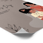 Happy Mother's Day Poster (Ecke)