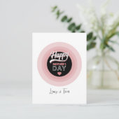 Happy Mother's Day Postkarte (Stehend Vorderseite)