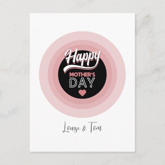 Happy Mother's Day Postkarte (Vorderseite)