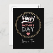Happy Mother's Day Postkarte (Vorne/Hinten)