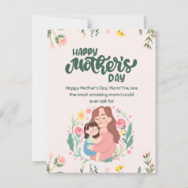 Happy Mother's Day Postkarte