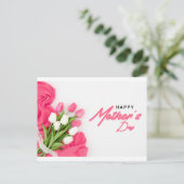 Happy Mother's Day Postkarte (Stehend Vorderseite)