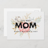 Happy Mother's Day Postkarte (Vorne/Hinten)