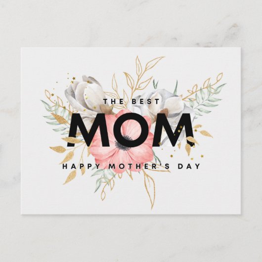 Happy Mother's Day Postkarte (Vorderseite)
