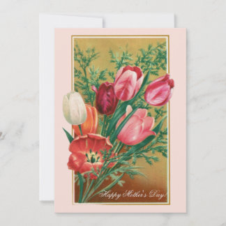 Happy Mother's Day!  Retro Congratulations card Einladung