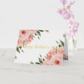 Happy Mother's Day Rosa Blume Foto Gold (Orchidee)