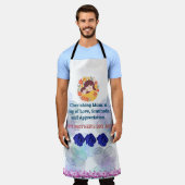 HAPPY MOTHERS DAY SCHÜRZE (Getragen)