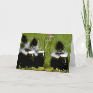 Happy Mother's day Skunk Karte