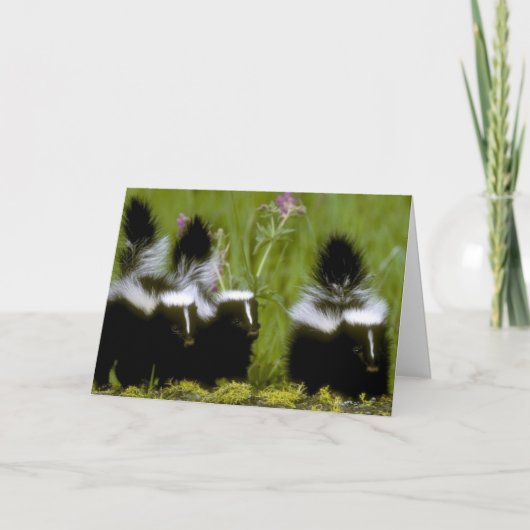 Happy Mother's day Skunk Karte (Vorderseite)