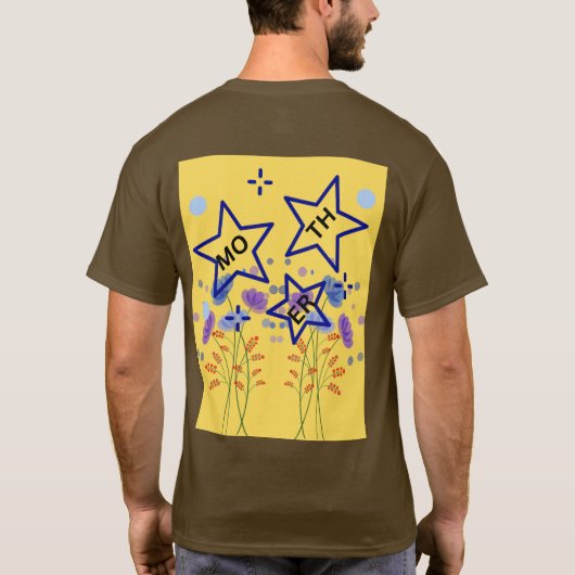 HAPPY MOTHERS DAY T-Shirt (Rückseite)