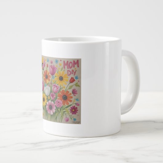 Happy Mothers Day Tasse Design (Vorderseite Rechts)