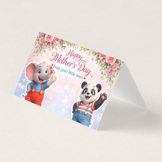 Happy Mother's Day tenfoldcard. de (Vorderseite)