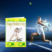 Happy Mother's Day Tennis Mama Card Karte