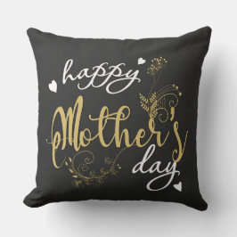 Happy Mother's Day Throw Kissen