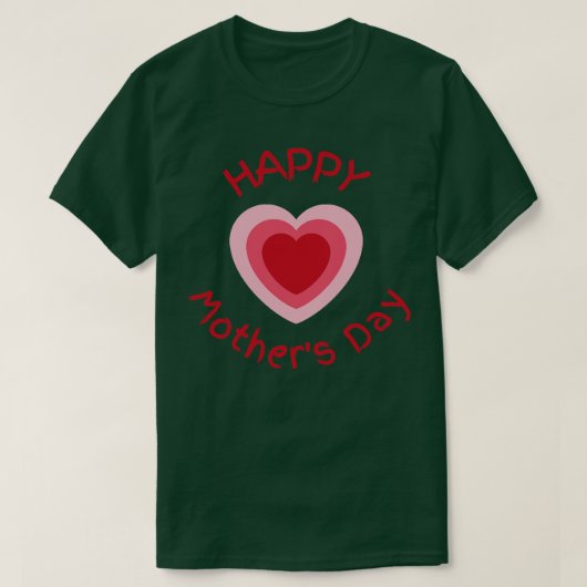 Happy Mothers Day TShirt TShirt (Design vorne)