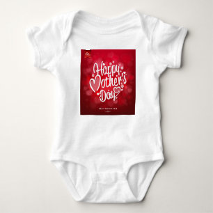 Happy Mother's Day Typografy-23534 Baby Strampler