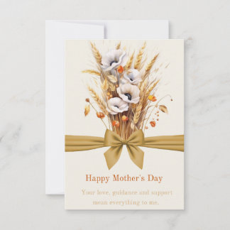 Happy Mother's Day Ukrainischer Stil Dankeskarte