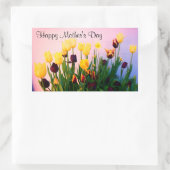 Happy Mother's Day Verschiedene Tulips #1 Stickers (Tasche)