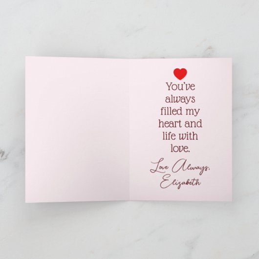 Happy Mother's Day Whimsical Art Karte (Innenseite)