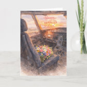 Happy Mother's Day with flowers from Pilot Karte (Vorderseite)