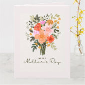 Happy mothersday karte (Gelbe Blume)