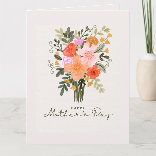 Happy mothersday karte (Vorderseite)