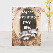 "HAPPY MOTHERS'DAY SIS" KARTE (Gelbe Blume)