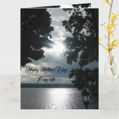 HAPPY MOTHERY DAY EHEFRAU Card Karte (Gelbe Blume)