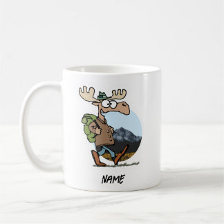 Happy Mountain Moose Kaffeetasse