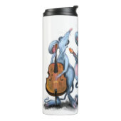 Happy Mouse Music Band Fun Thermal Tumbler Thermosbecher (Nach links gedreht)