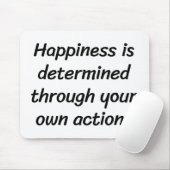 Happy Mouse Pad Mousepad (Mit Mouse)