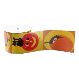 Happy "Ms Elizabeth" Halloween Ribbon Ripsband