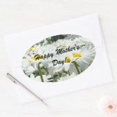 Happy Mthers Day! Aufkleber Daisy Blume blumig (Umschlag)