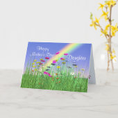 Happy Mthers Day for Daughter Spring Flowers Karte (Gelbe Blume)