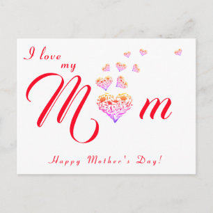 Happy Mthers Day/Happy Birthday Postcard Postkarte