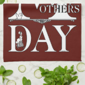 Happy Mthers Day Kitchen Handtuch (Gefaltet)