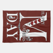 Happy Mthers Day Kitchen Handtuch (Horizontal)