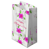 Happy Mthers Day Kleine Geschenktasche Geschenktüte (Vorderseite Schrägansicht)