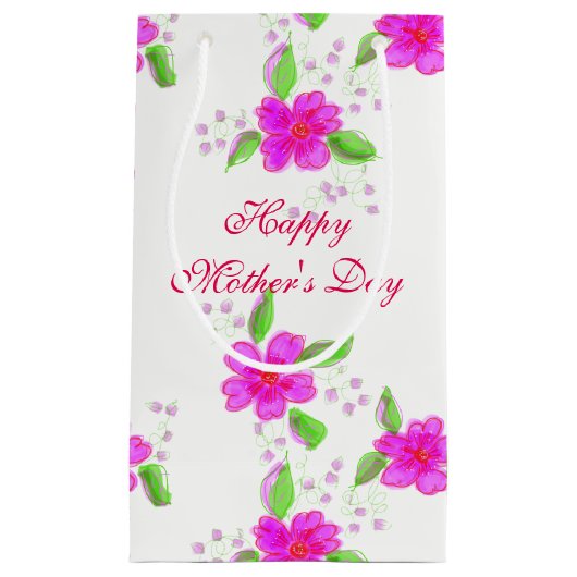 Happy Mthers Day Kleine Geschenktasche Kleine Geschenktüte (Vorderseite)