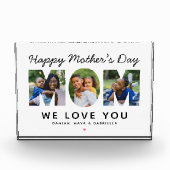 Happy Mthers Day Mama Custom Collage Fotoblock (Vorderseite)