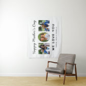 Happy Mthers Day Mama Custom Foto Collage Wandteppich (Beispiel)
