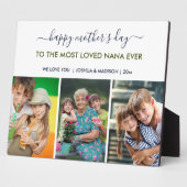 Happy Mthers Day Nana 3 Foto Custom Fotoplatte (Seite)