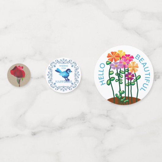 Happy Mthers Day Party Konfetti (Rückseiten)