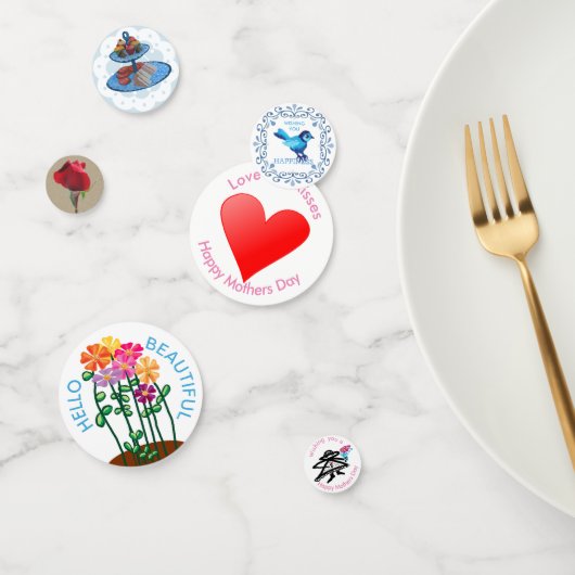 Happy Mthers Day Party Konfetti (Gruppe)