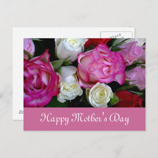 Happy Mthers Day Postcard Postkarte (Vorne/Hinten)