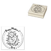 Happy Mthers Day Rubber Briefmarke Gummistempel (Stempel)