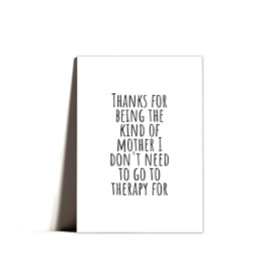 Happy Mthers Day Spaß Feiertagskarte